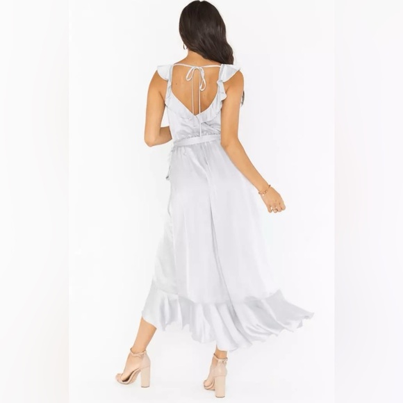 Samantha Ruffle Wrap Dress NWT - Picture 4 of 6